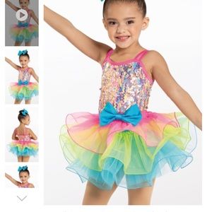 NWT Weissmans Ballet Dance Costume “Come Together Now” size XSC